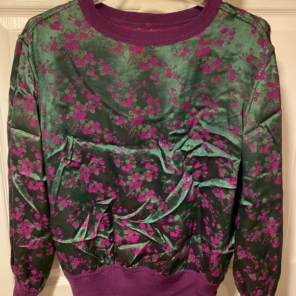 1970’s vintage Charlotte Ford Silk Reversible Pullover S P E C T A C U L A R !!! - Picture 5 of 9